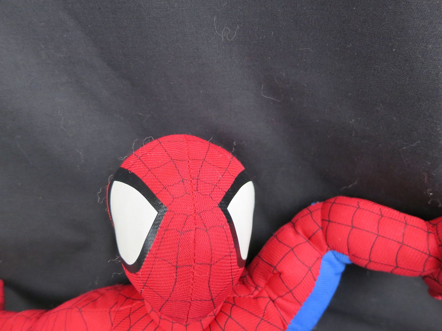 big spiderman stuffed animal