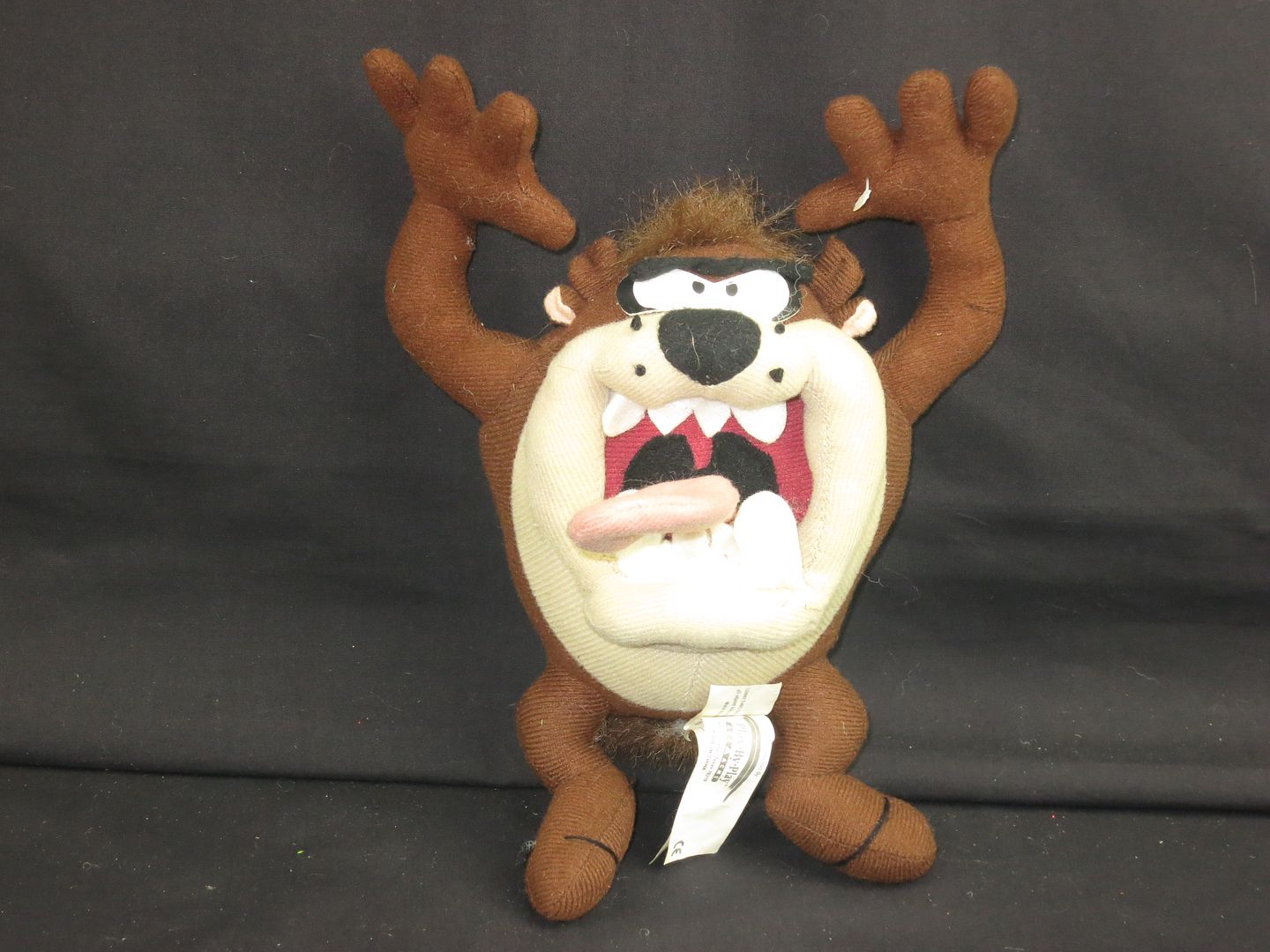 PLUSH BABY TAZ TASMANIAN DEVIL STUFFED ANIMAL LOONEY TUNES PLAY-BY-PLAY