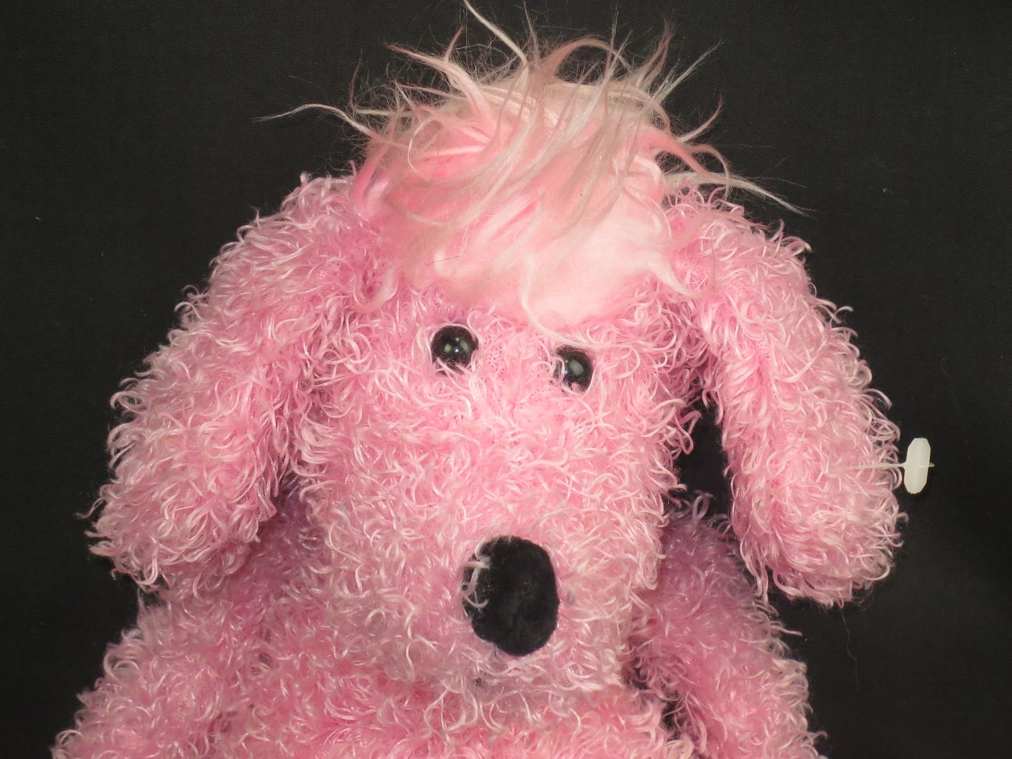 pink poodle soft toy