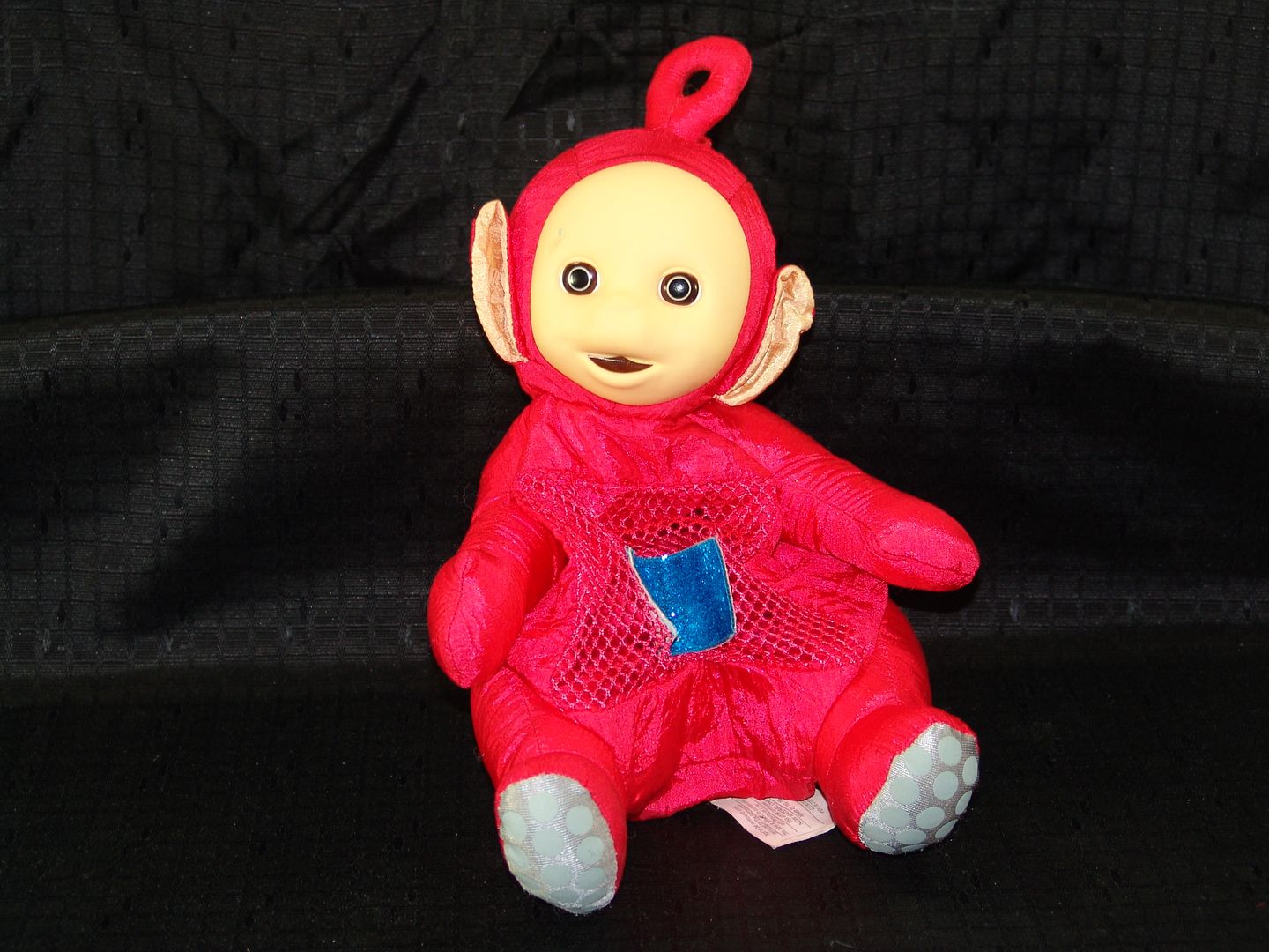 red teletubby doll