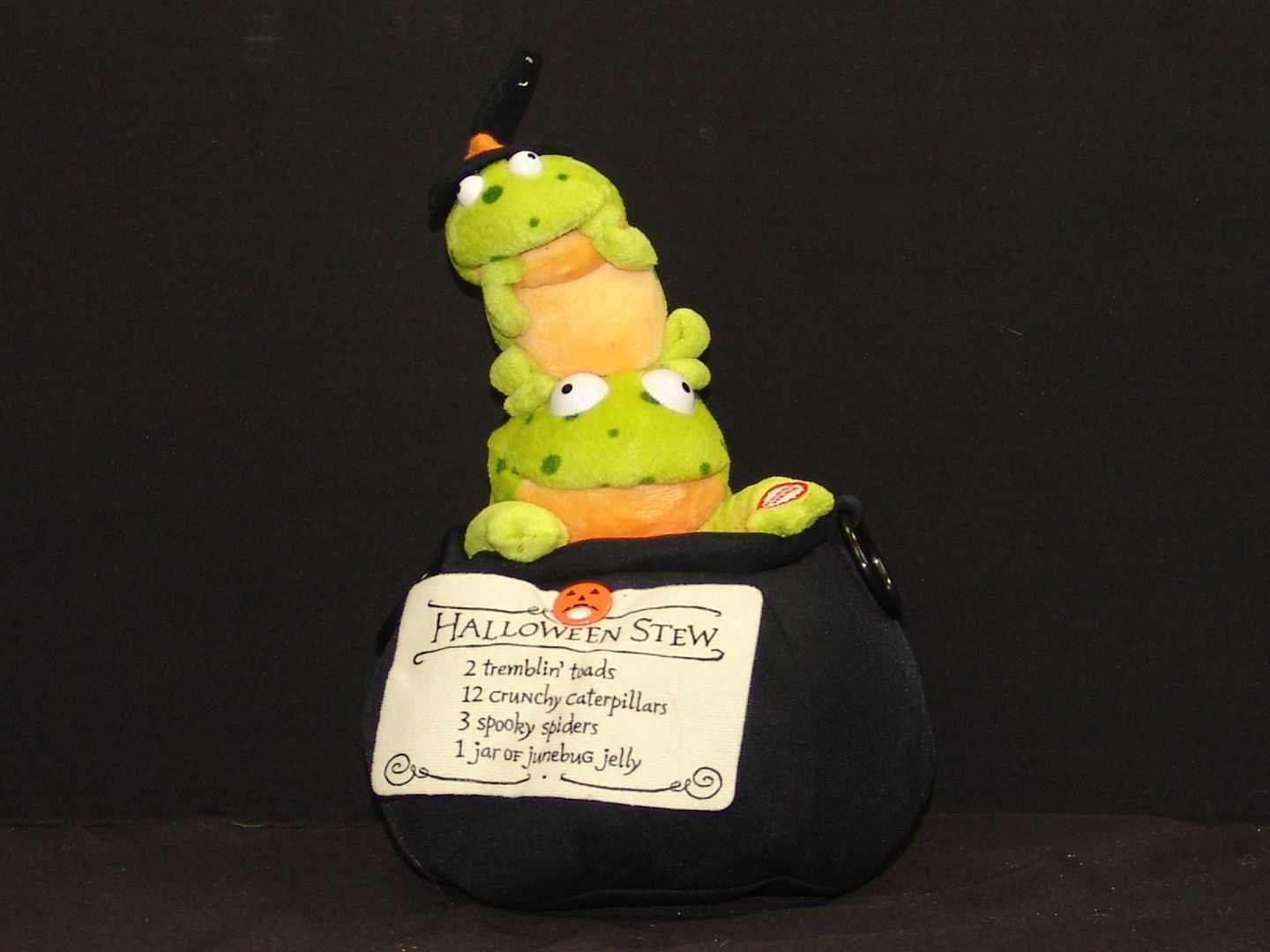 singing halloween plush