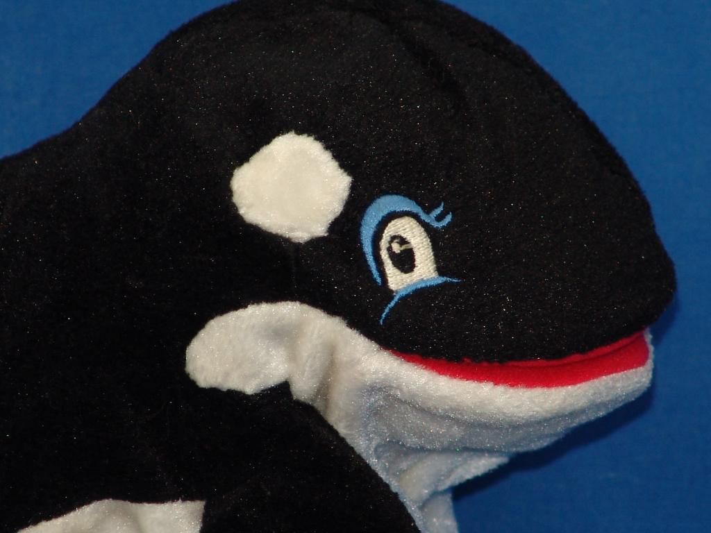 seaworld orca stuffed animal