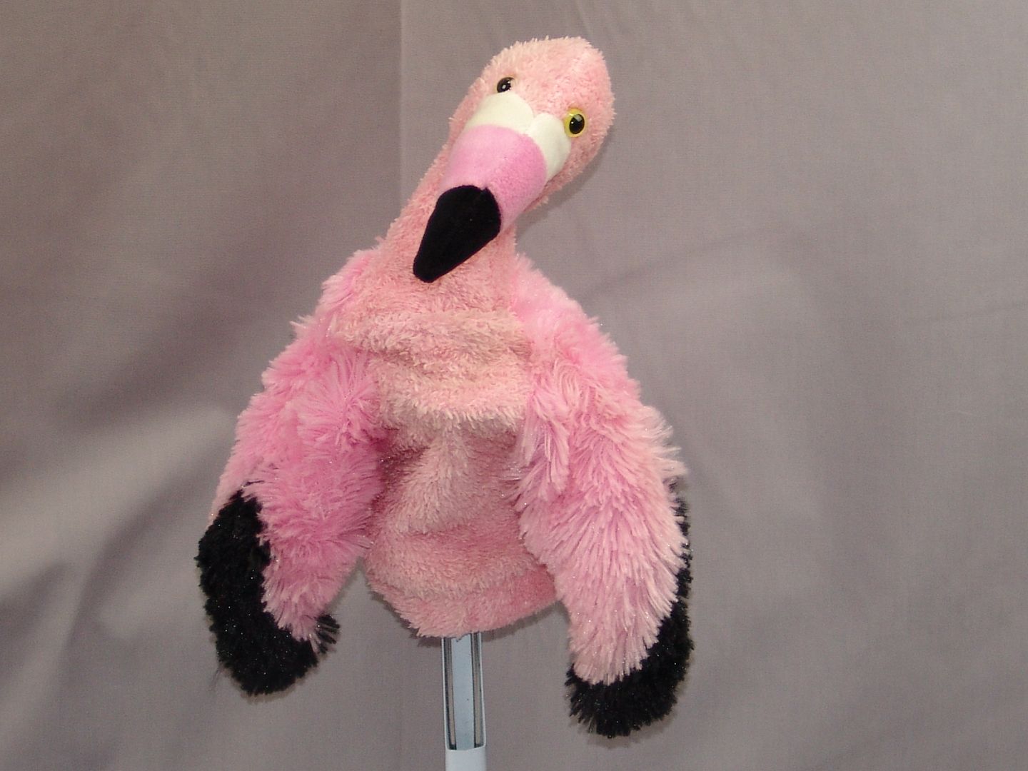 pink flamingo plush toy