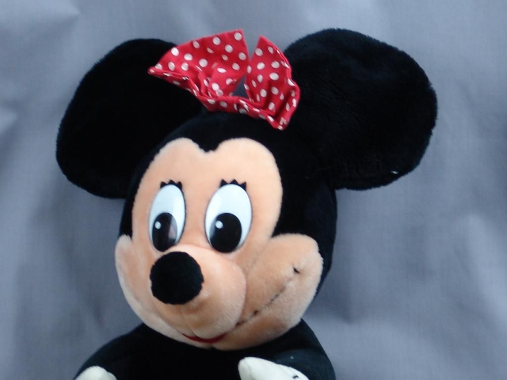 vintage minnie mouse stuffed animal