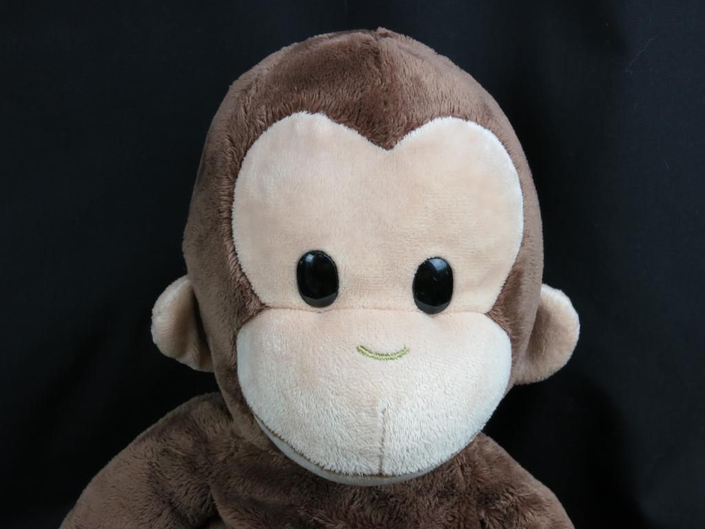 curious george stuffed animal large