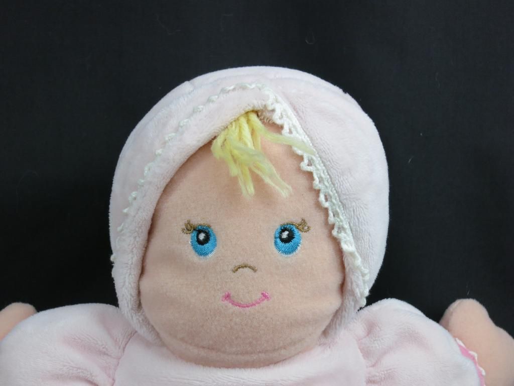 BLUE EYES PINK FLOWER TARGET 1ST BABY DOLL PLUSH STUFFED ANIMAL CIRCO