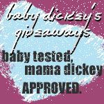 Baby Dickey's Giveaways blog