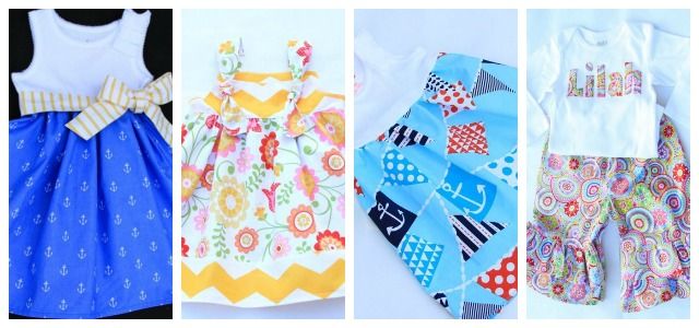 chevron baby dress