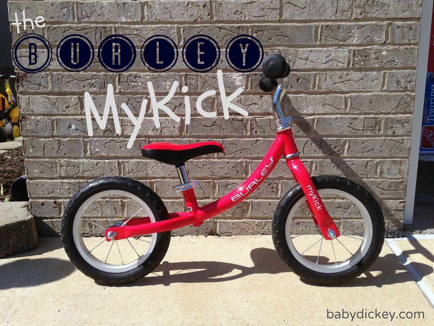 burley mykick balance bike