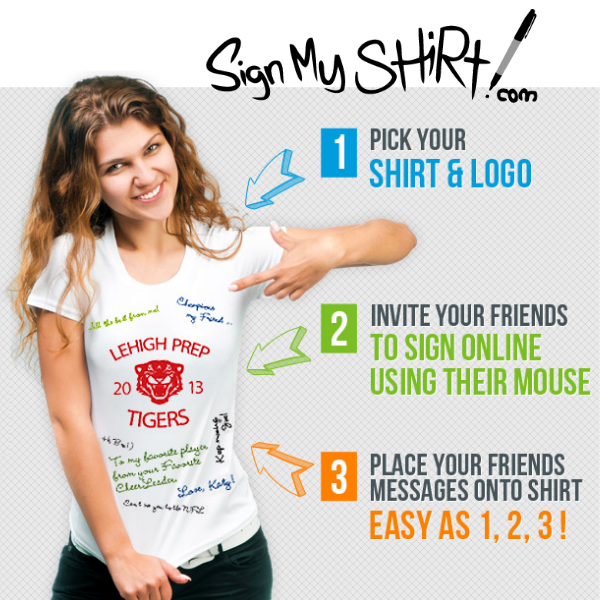 2014 Ultimate Holiday Gift Guide Giveaway with Sign My Shirt #HolidayGiftGuide #HGG #Giveaway #SignMyShirt