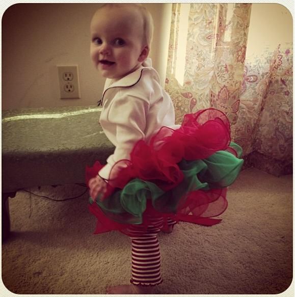 christmas tutu skirt