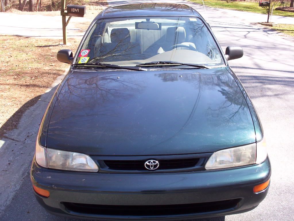 1996 toyota corolla automatic mpg #3