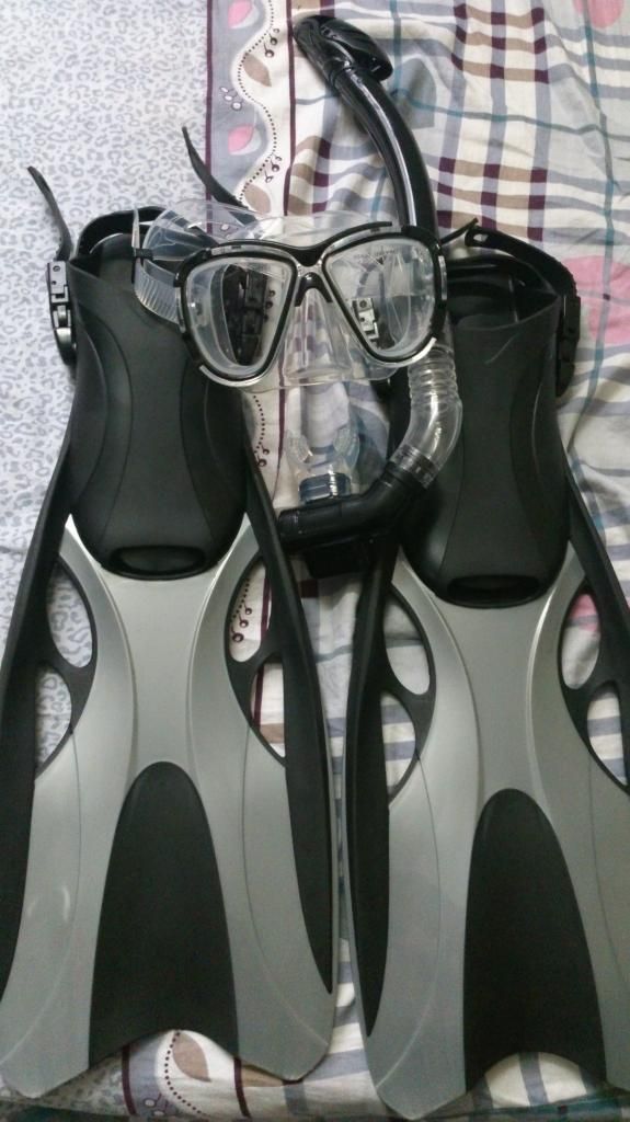 Nhượng lại đồ lặn biển: Kính - Vòi hơi - Chân vịt! - 1