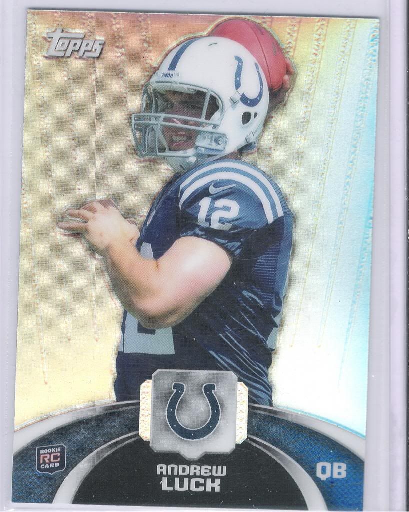 Andrew Luck - Wal-Mart Rookie Refractor