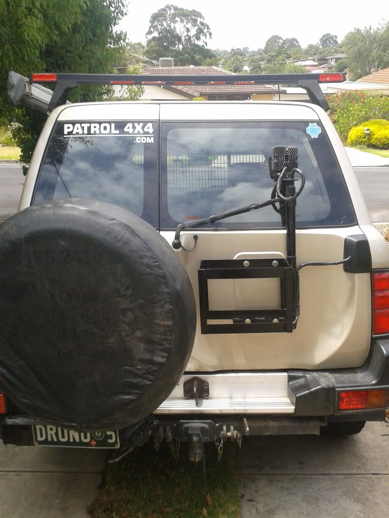DIY GU Barn Door Jerrycan Holder Patrol 4x4 Nissan Patrol Forum