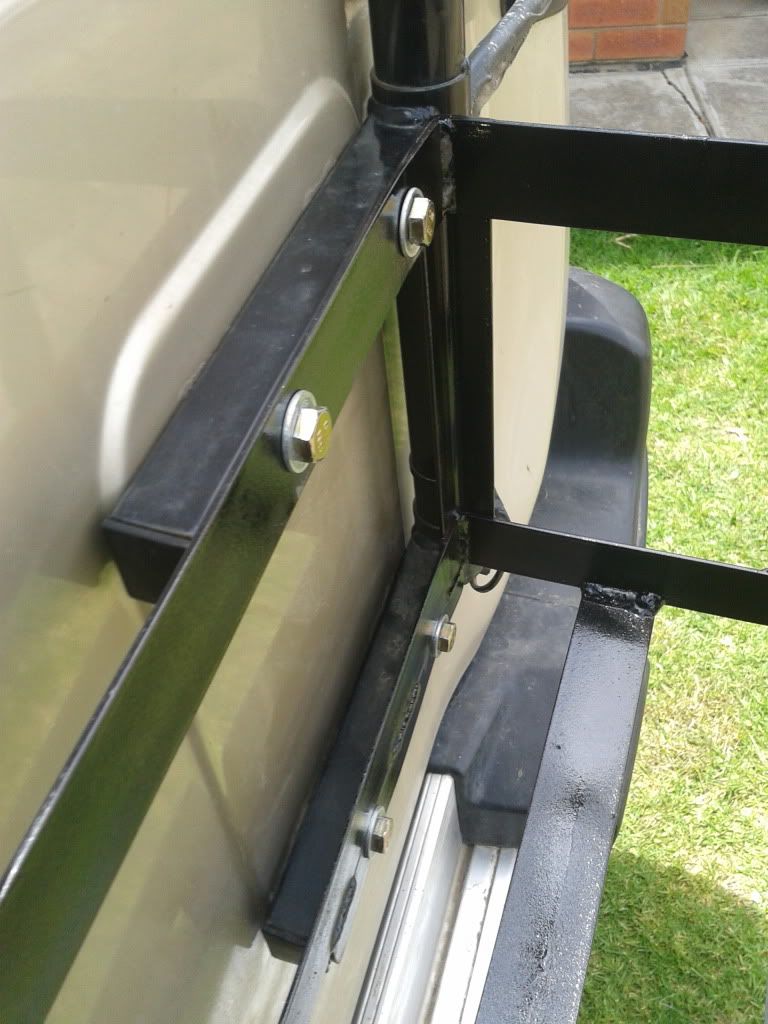DIY GU Barn Door Jerrycan Holder Patrol 4x4 Nissan Patrol Forum