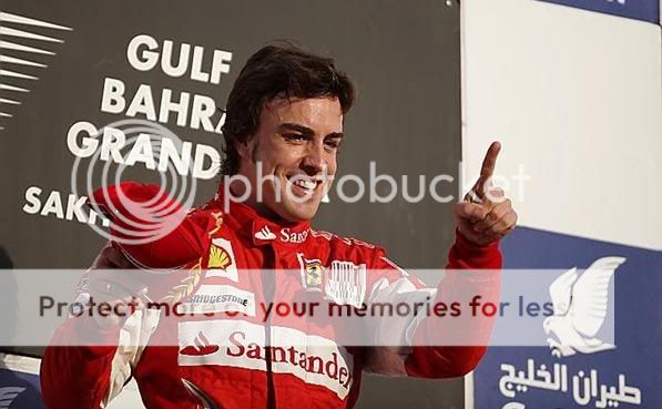 Alonso primer ganador 2010