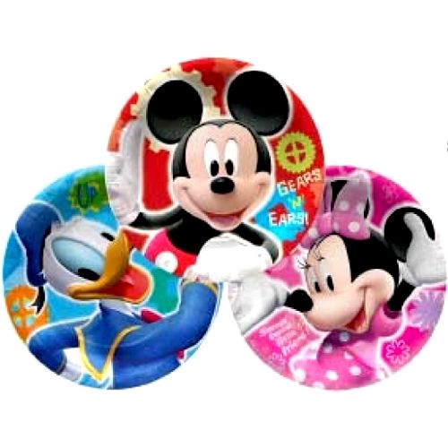 Authentic Disney Mickey Mouse Donald Duck Birthday Party Supplies 6X Paper Plate