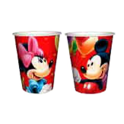 Authentic Disney Mickey Mouse Minnie Birthday Party Supplies 6X Paper Cups