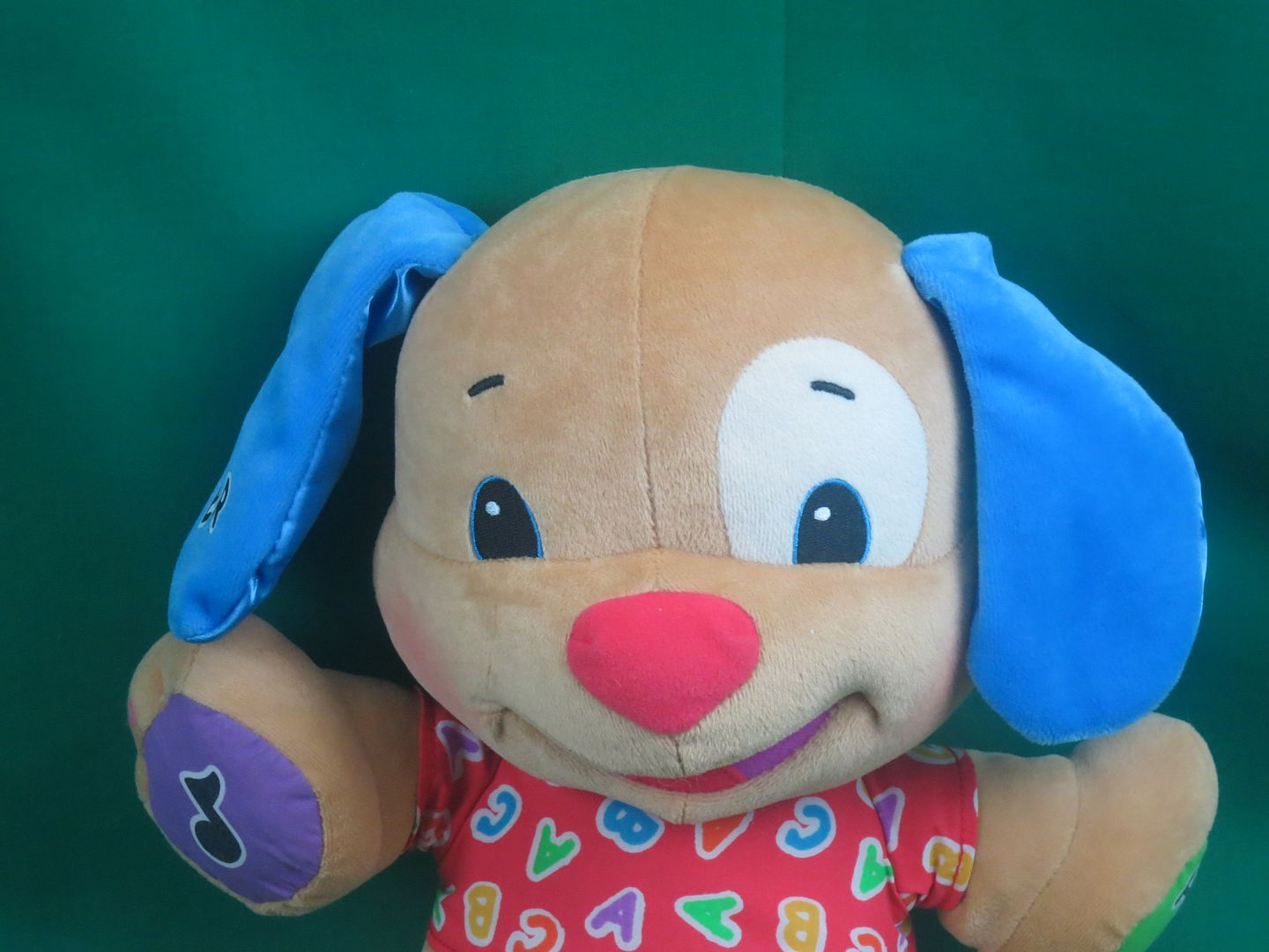 fisher price plush puppy