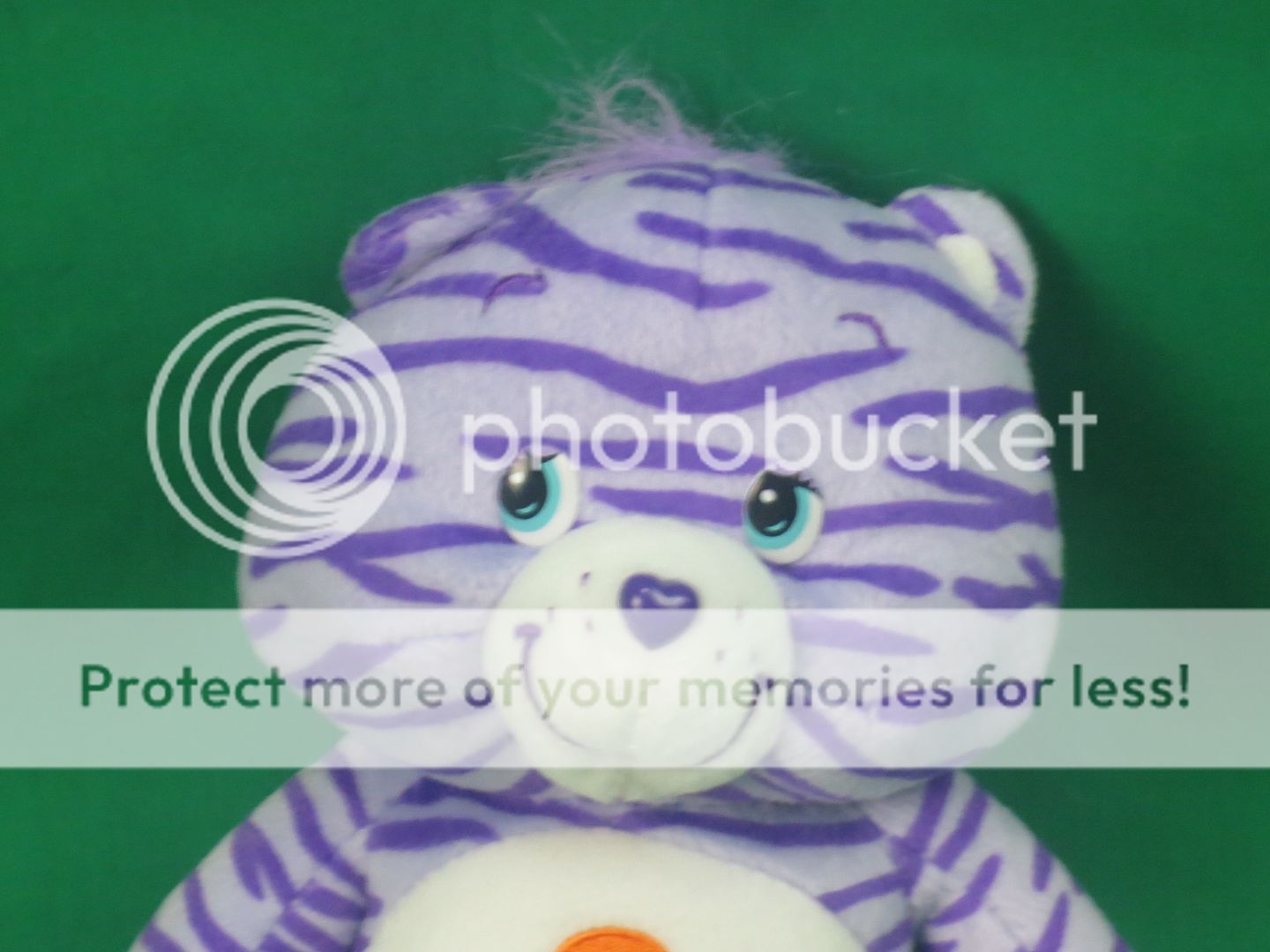 purple tiger stuffed animal