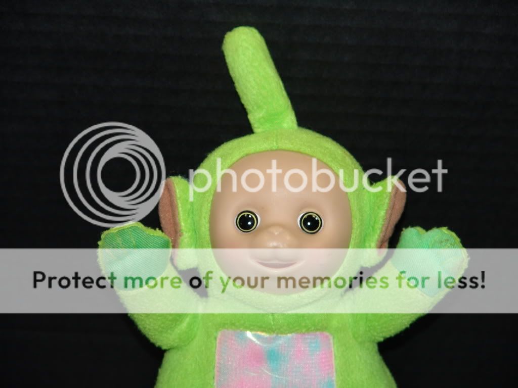 Plush Green Teletubbies Dipsy Teletubby Stuffed Doll  