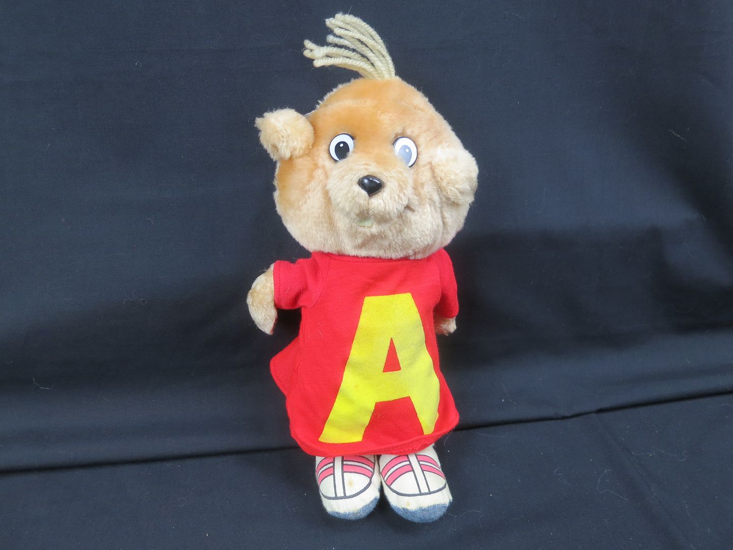 VINTAGE 1983 ALVIN THE CHIPMUNKS REDSHIRT LETTER A ABC TOYS | eBay