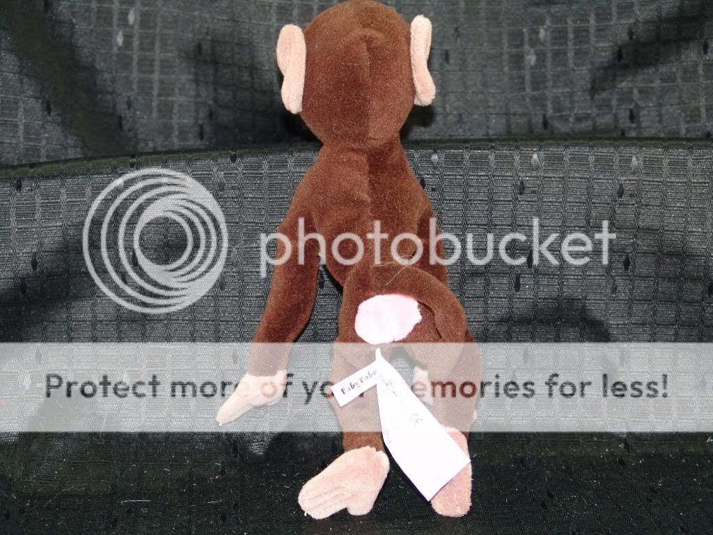 Plush Disney Tarzan Baby Baboon Lovey Stuffed Monkey  