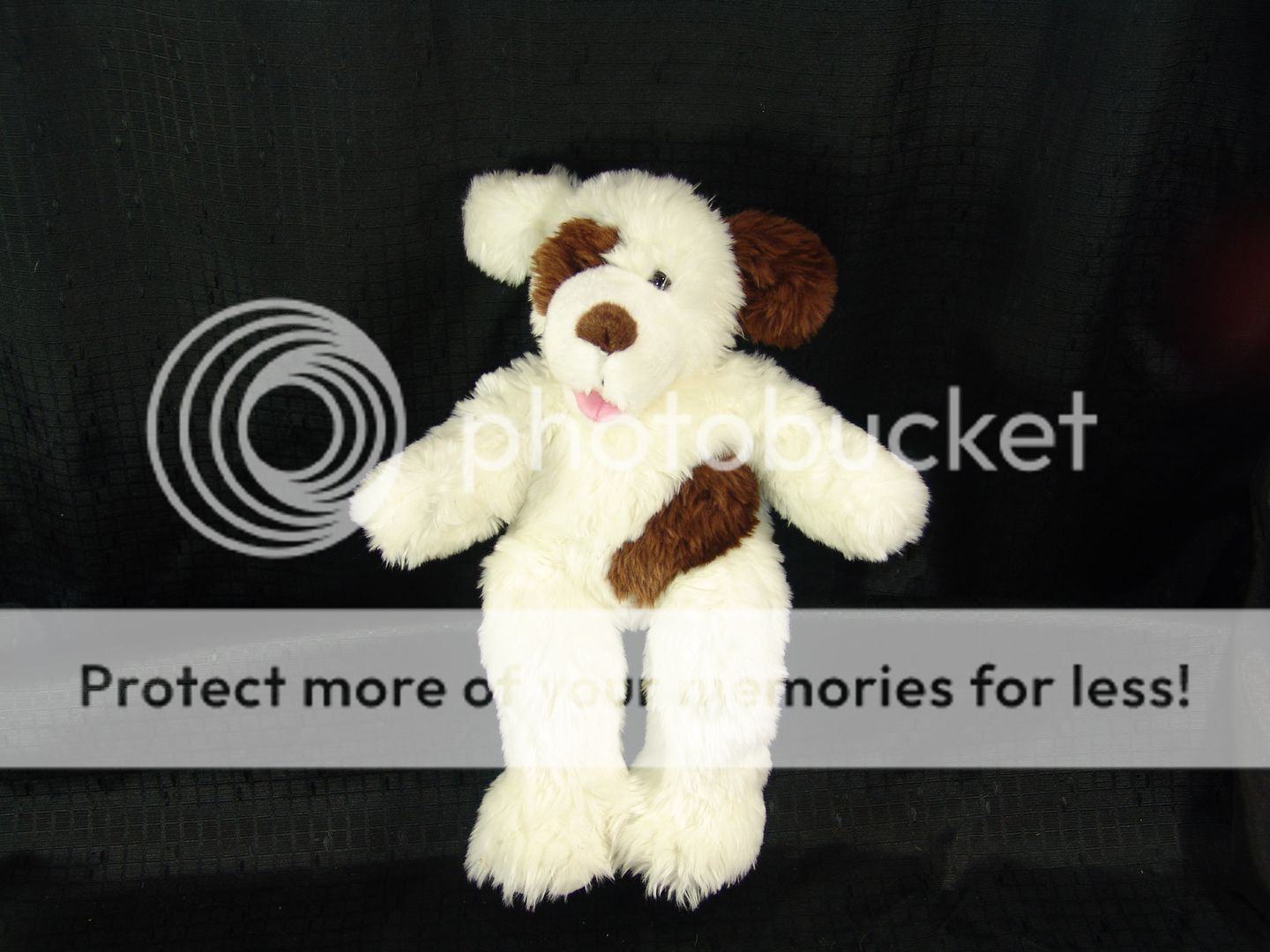 Build a Bear Brown White Dog SPOT Plush Stuffed Animal  