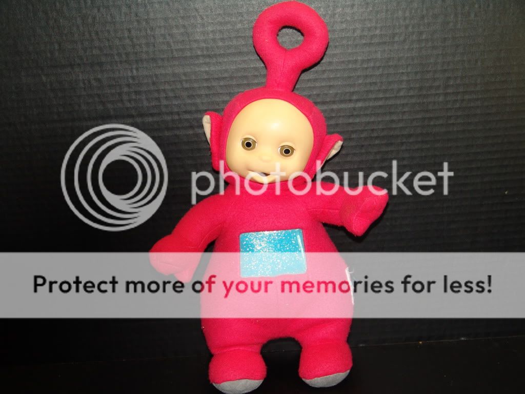 Plush Teletubbies Red Po Talking Doll Stuffed Animal  