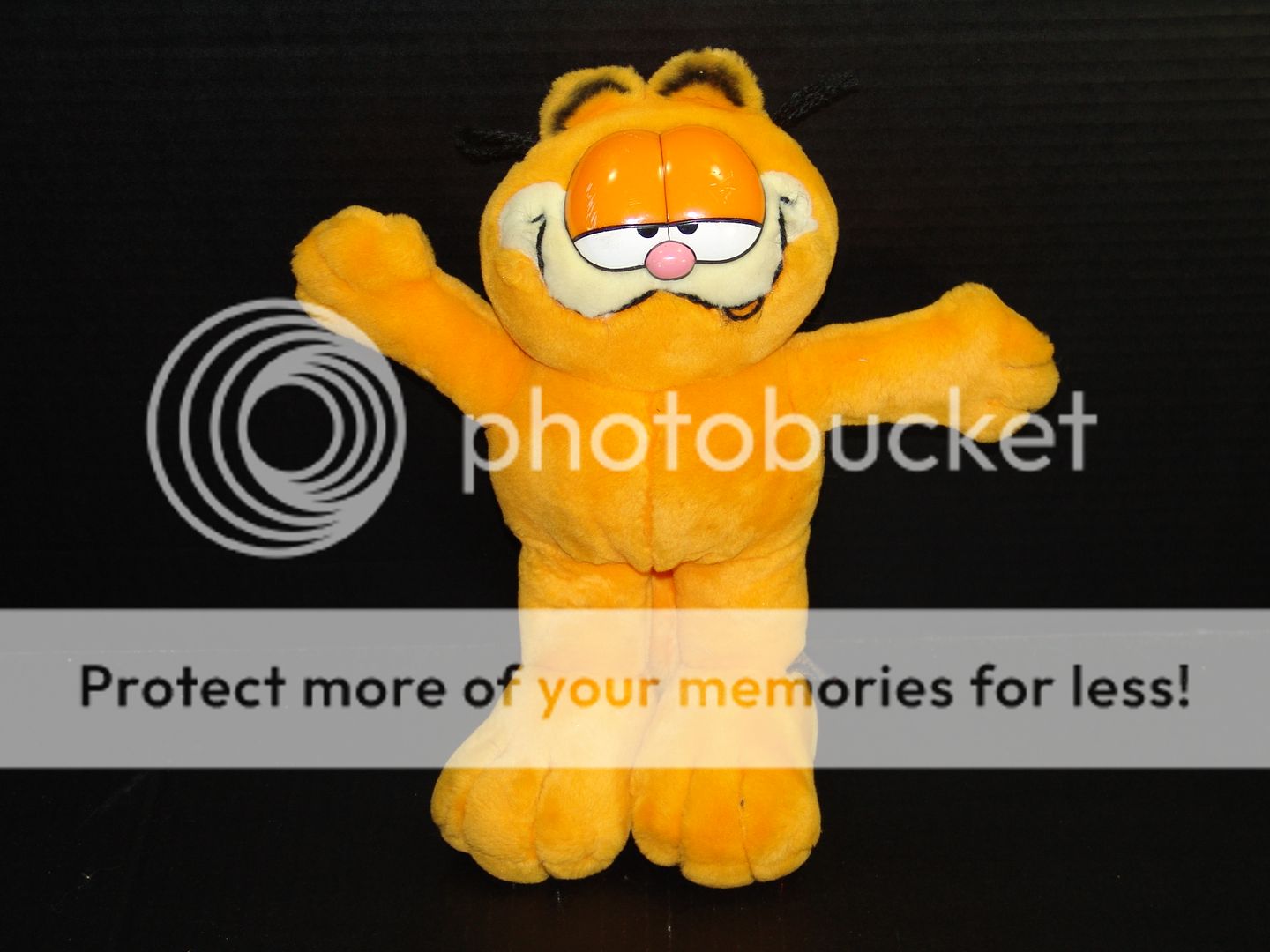 12” PLUSH GARFIELD HUG ME FAT CAT STUFFED ANIMAL LOVEY  