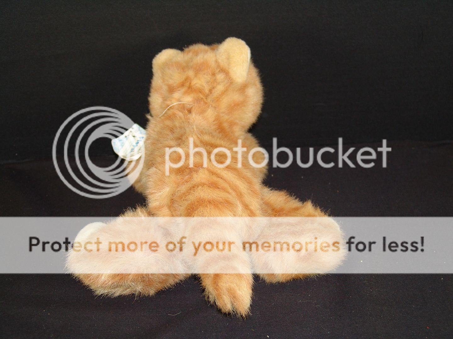 NEW PLUSH ORANGE TIGER TABBY CAT KITTEN STUFFED ANIMAL  