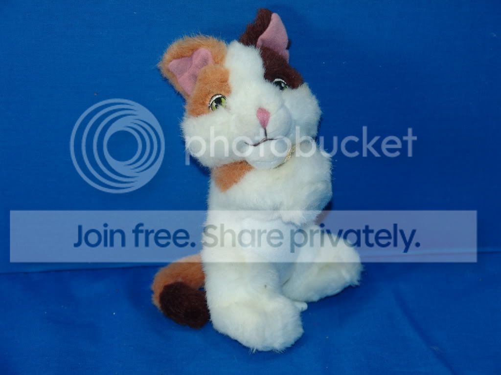 7" BARBIE HUG ME MOVING PLUSH CALICO CAT STUFFED ANIMAL - WOLFIE | eBay