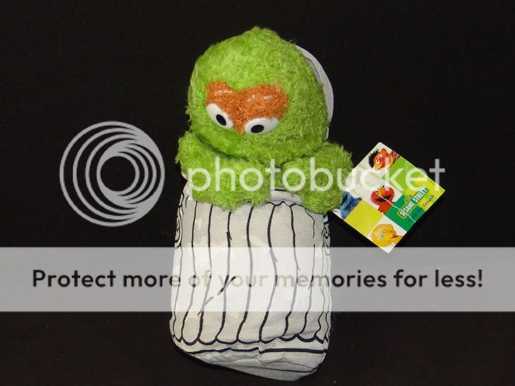 oscar the grouch stuffed toy