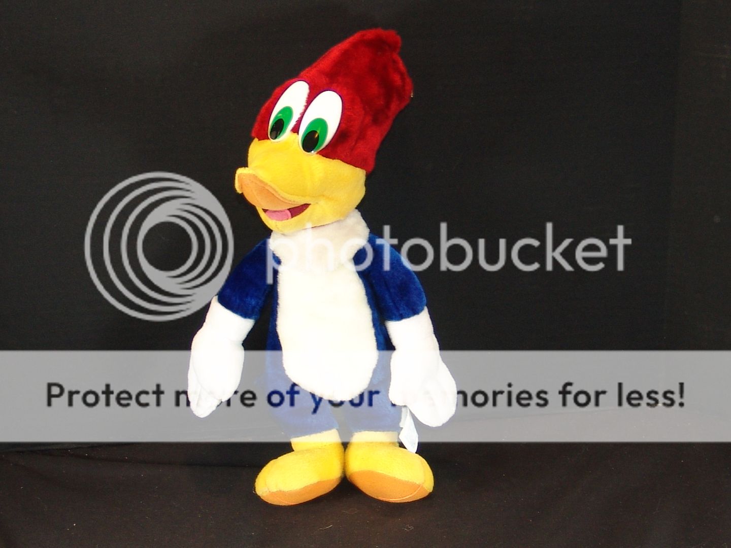   LANCE 2002 WOODY WOODPECKER CARTOON PLUSH STUFFED ANIMAL TOY  