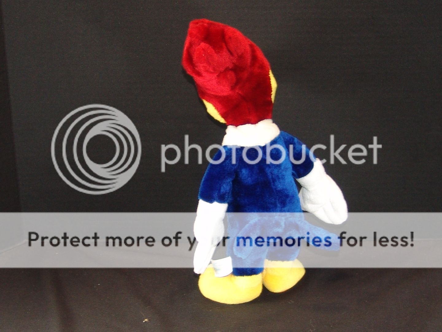   LANCE 2002 WOODY WOODPECKER CARTOON PLUSH STUFFED ANIMAL TOY  