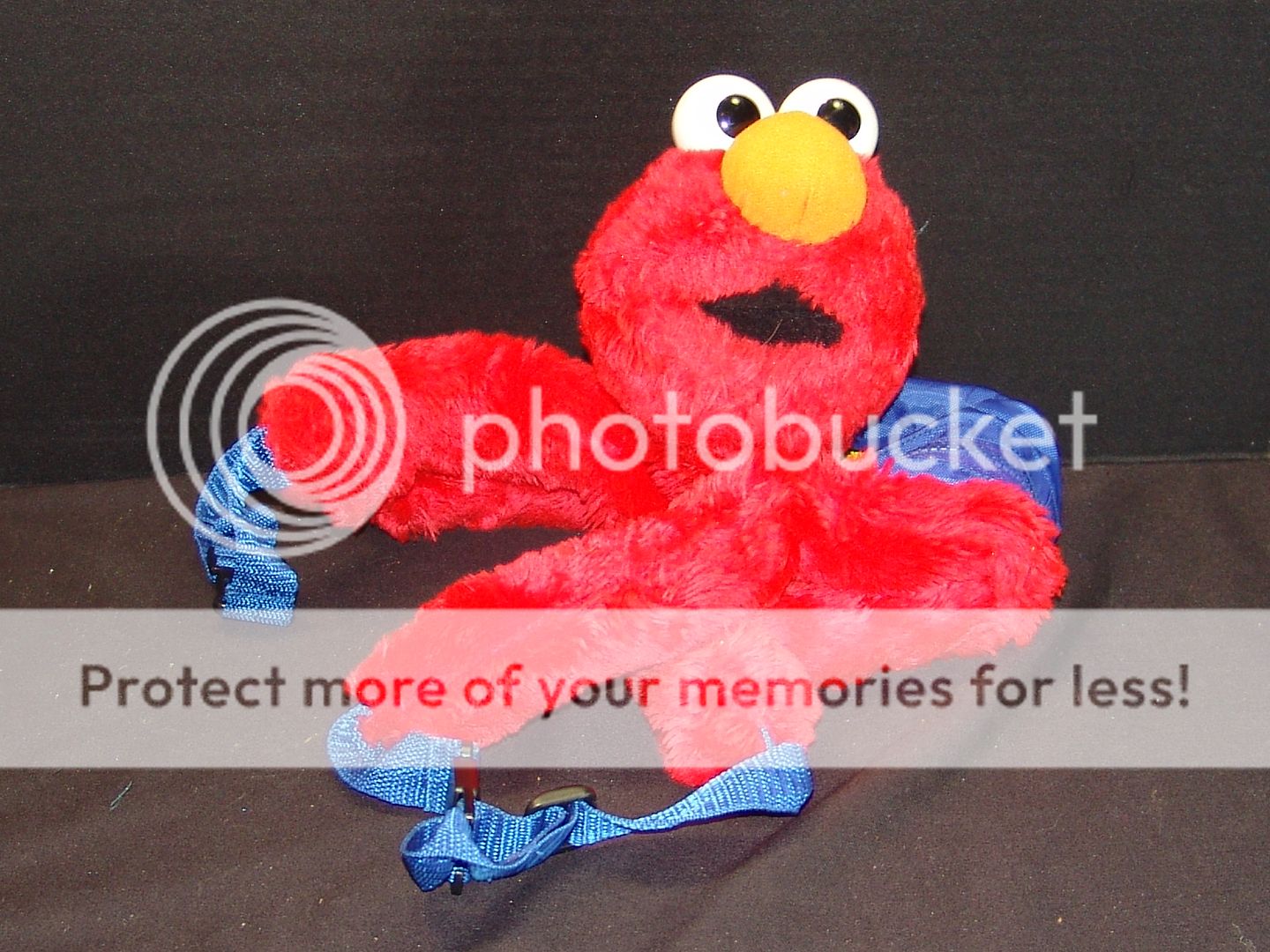 elmo plush backpack