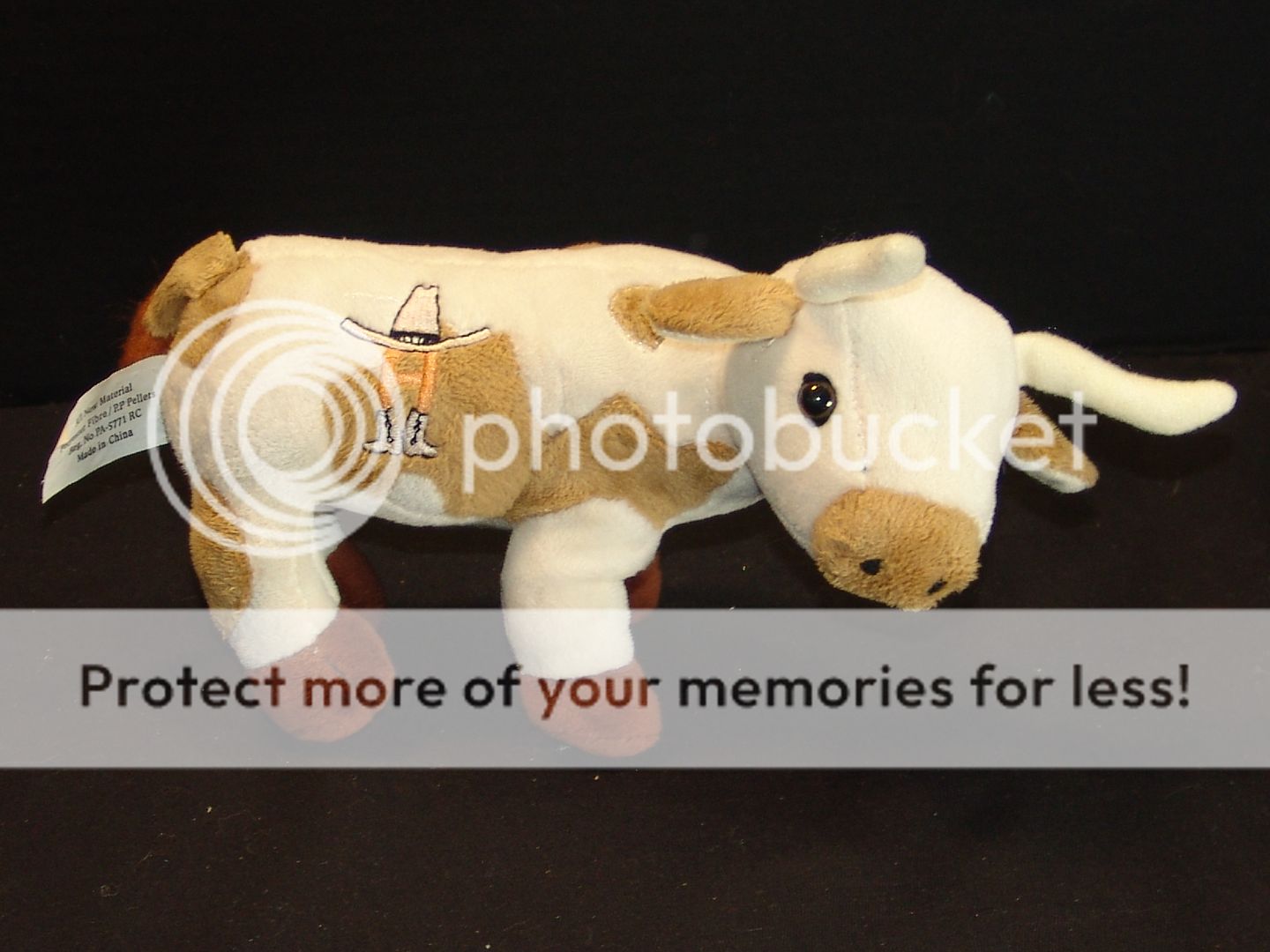 HOUSTON TEXAS LIVESTOCK & RODEO SHOW LONGHORN PLUSH STUFFED ANIMAL 