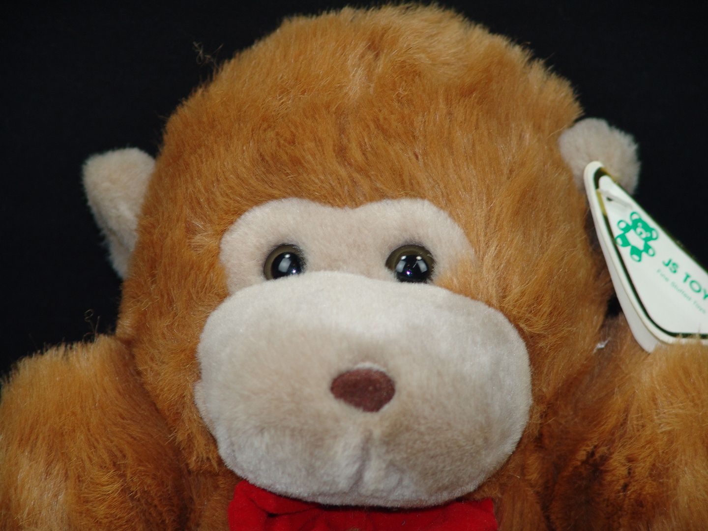 orange monkey plush