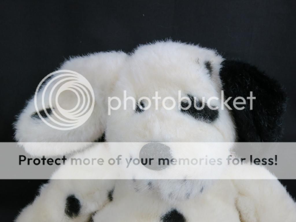 dalmatian teddy bear