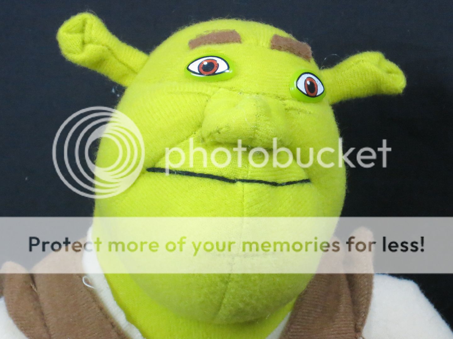 shrek plush universal studios