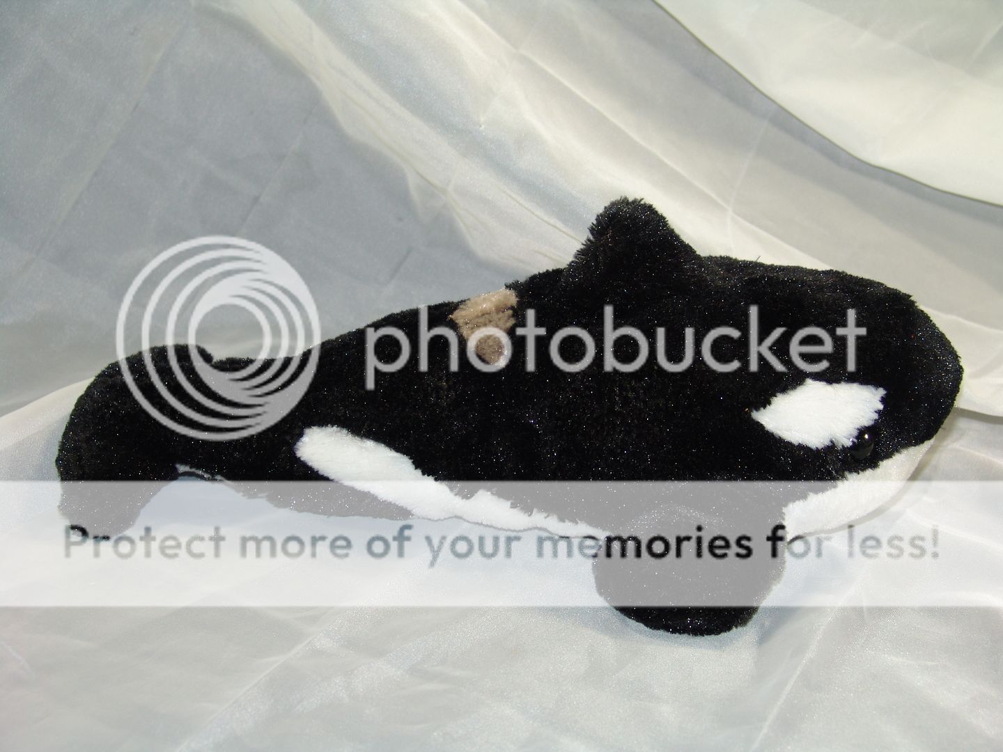 15 Plush Shamu Killer Whale Orca SeaWorld Vacation Toy  