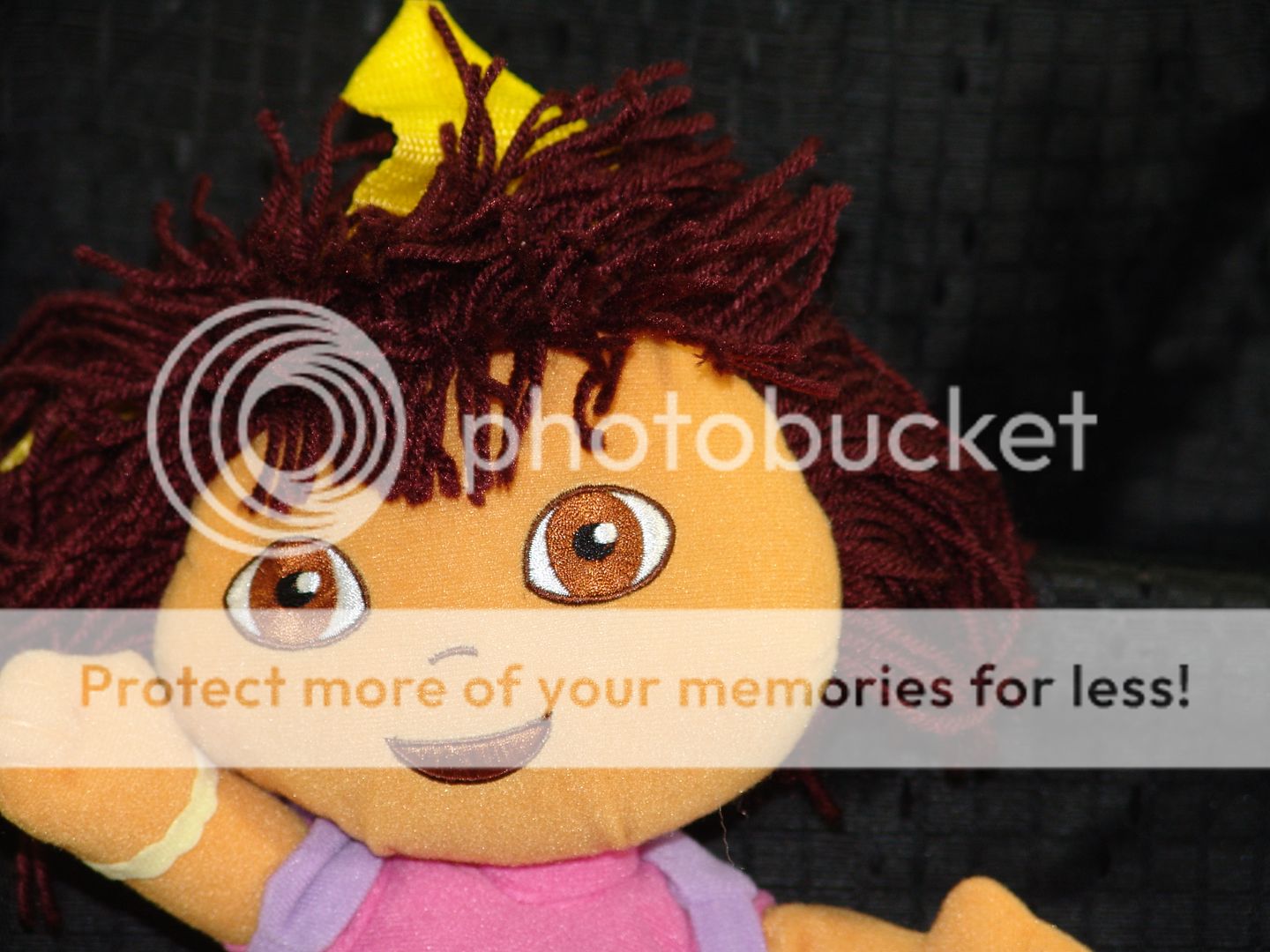Plush Dora Explorer Backpack Bag Doll Purse Lovey Toy  