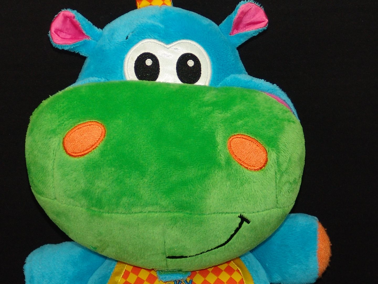 blue hippo soft toy