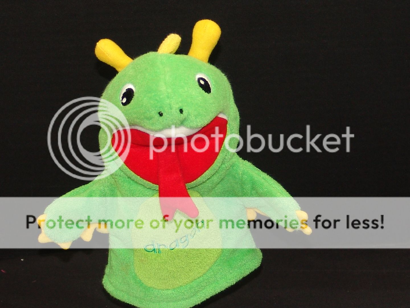 Legends Lore Baby Einstein Bard Green Dragon Plush Hand Puppet Pre ...