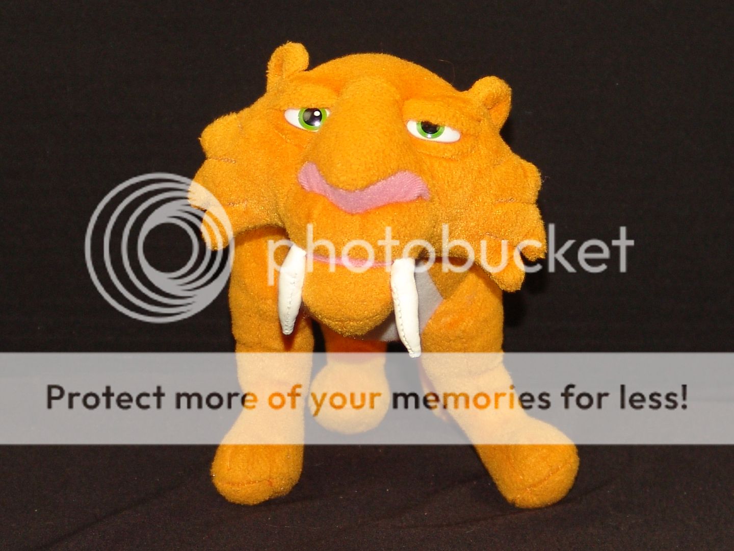 sabertooth tiger plush