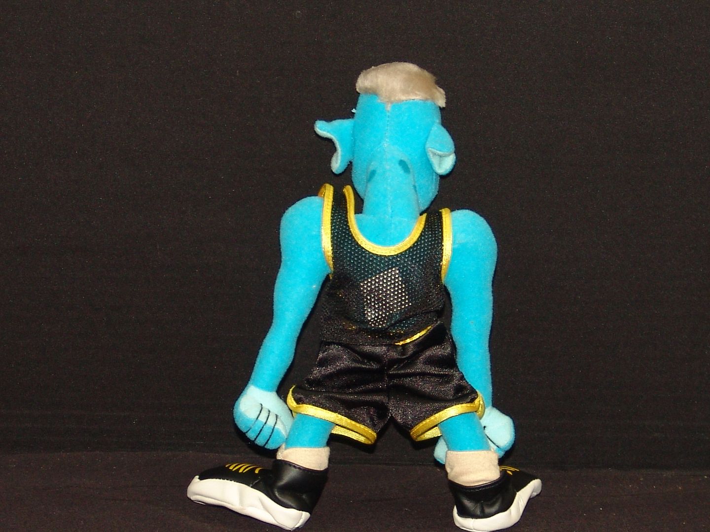 BLANKO BLUE MONSTER SPACE JAM BASKETBALL CARTOON PLAYER PLUSH STUFFED ...