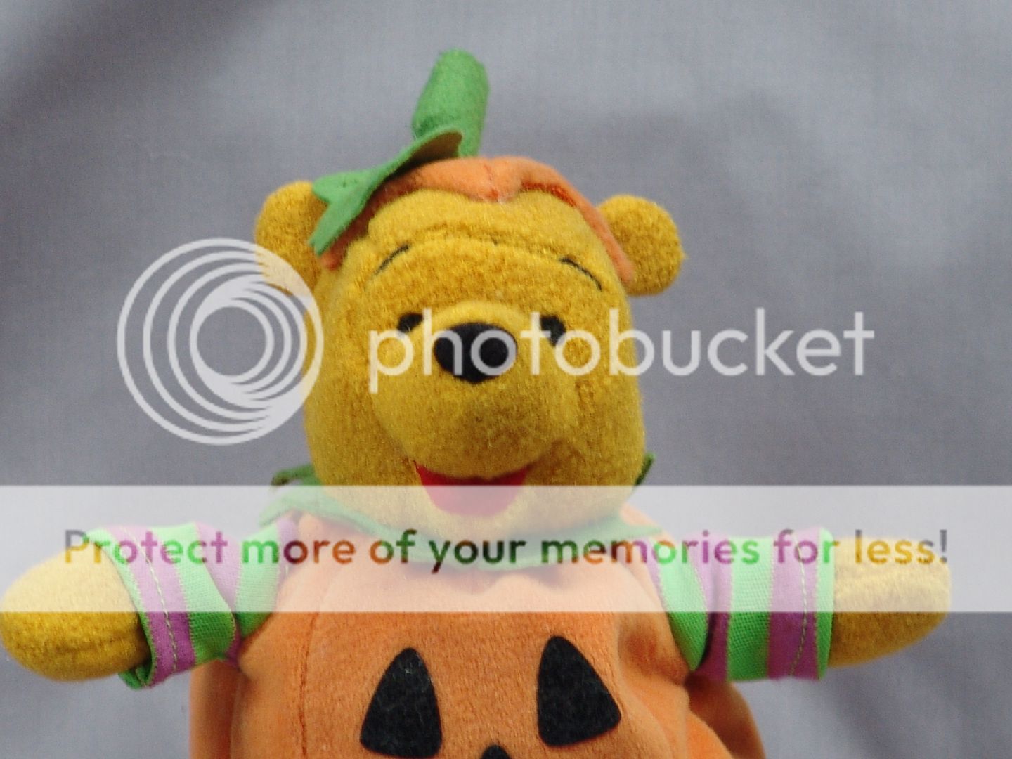 animated plush pumpkin