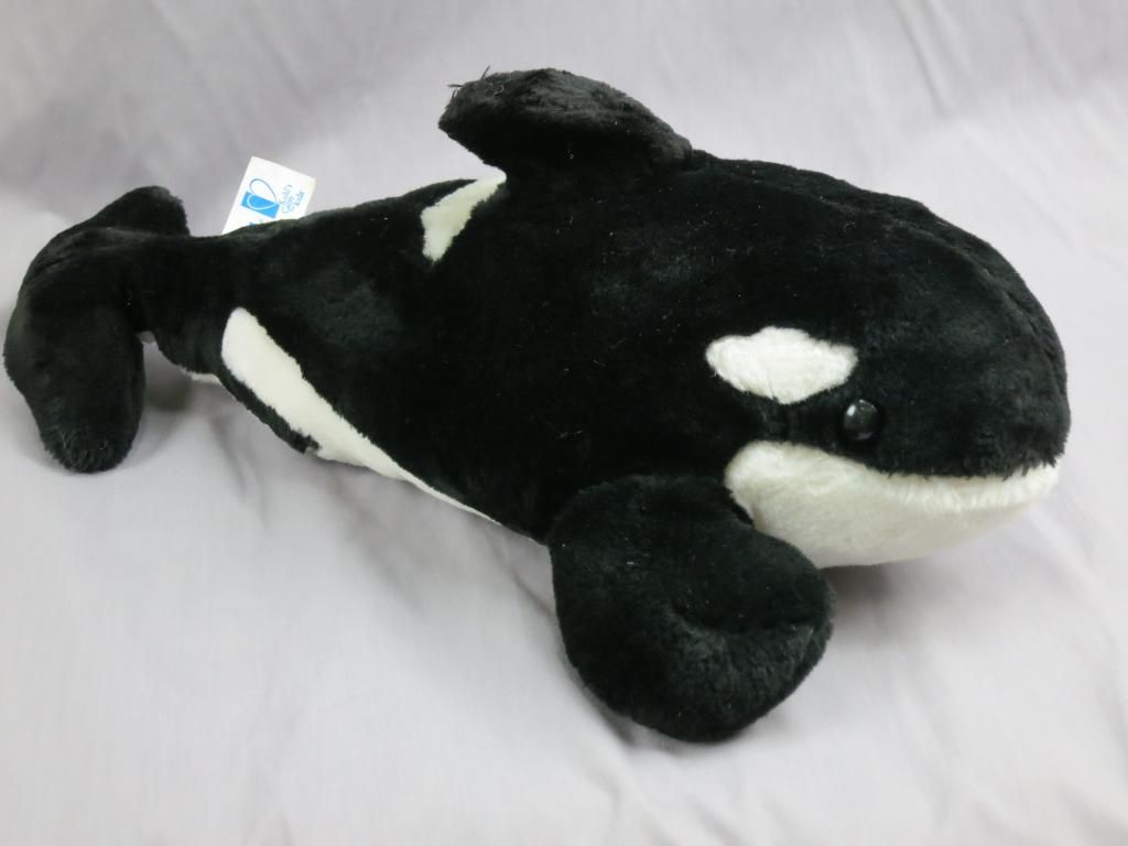 killer whale plush toy