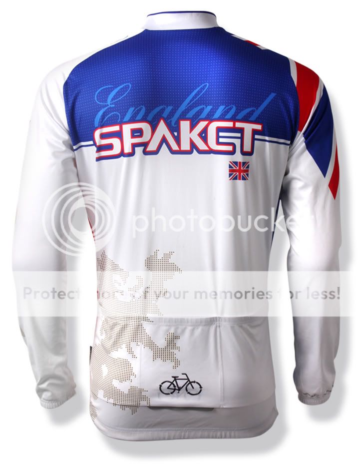 UK Mens Long Sleeves Cycling Bike Jersey  